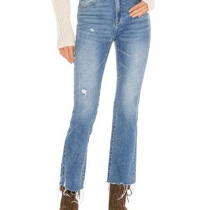 Pistola Lennon High Rise Cropped Boot Jeans in Zuma
